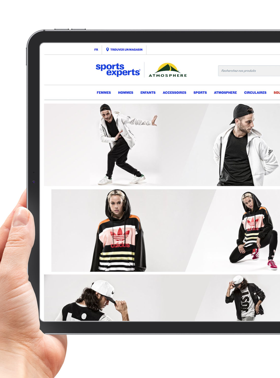 Encore plus de bannières pour le Shop the Look
